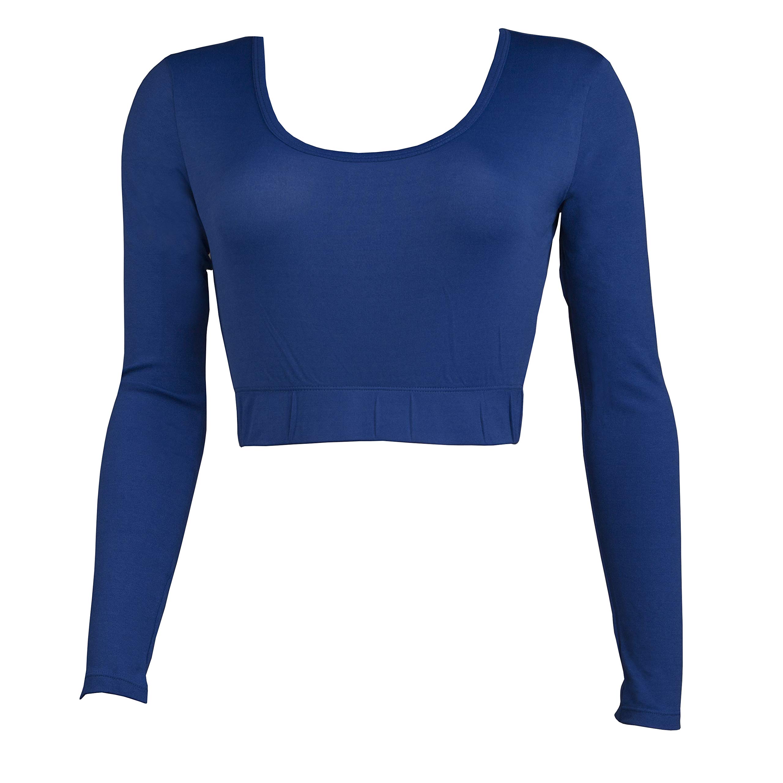 Cheer Fantastic Scoop Neck Midriff T-Shirt for Women - Trendy Casual Summer Top - Perfect for Beach, Party & Everyday Wear