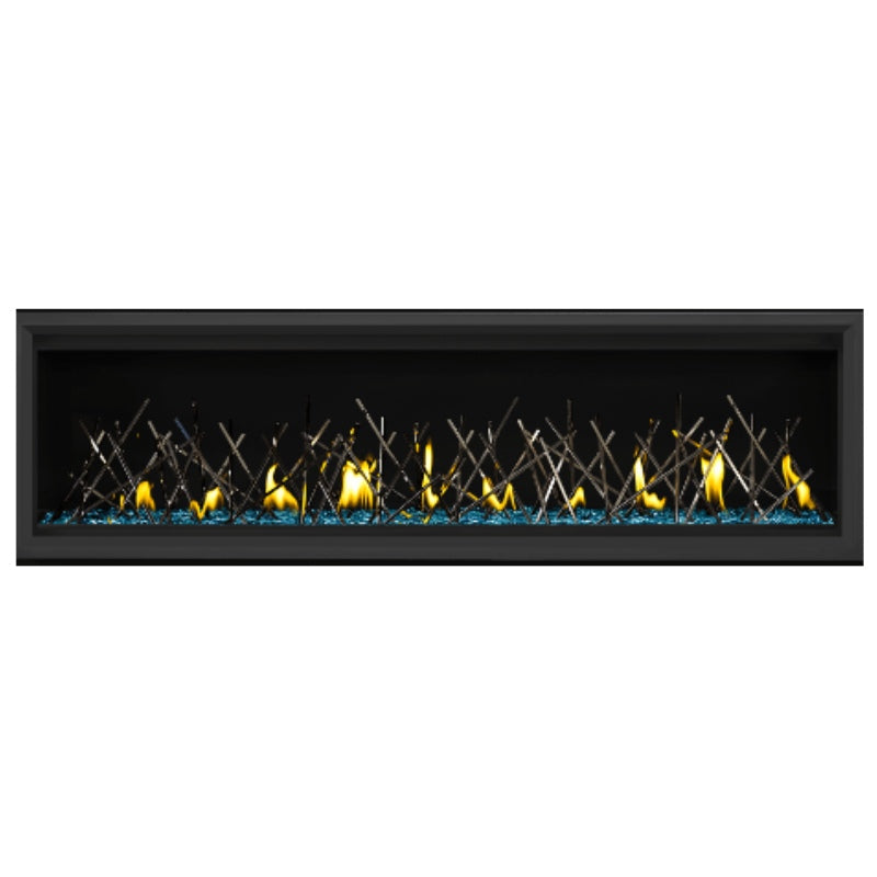 Napoleon Vector 62 Linear Direct Vent Gas Fireplace - LV62N | Modern Indoor Heating Solution for Living Rooms & Bedrooms | Energy Efficient & Stylish Home Decor