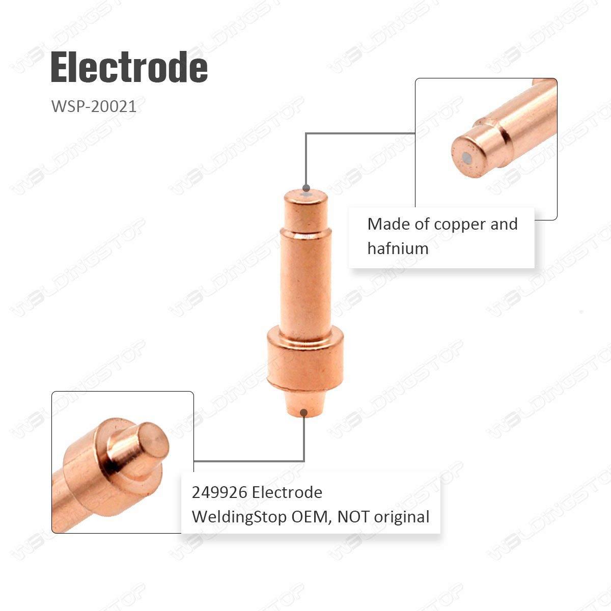 Plasma Spectrum 625 X-TREME Cutter 375 Electrode 249926 Nozzle 249928 Gas Diffuser O-Ring - 25 Pack Cutting Consumables (Compatible with Miller) - Ideal for Metal Fabrication, Automotive Repair & Industrial Cutting