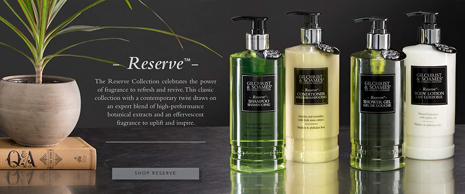 Gilchrist & Soames Reserve Luxury Hand Wash - 15.5oz Lavender Scent | Moisturizing & Gentle Formula for Bathroom, Kitchen & Guest Washrooms