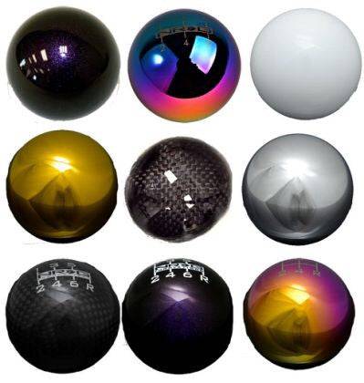 NRG Carbon Fiber Heavy Weight Shift Knob Ball - 480g Universal Fit for Cars & Racing - Perfect for Performance Upgrades & Custom Interior Styling