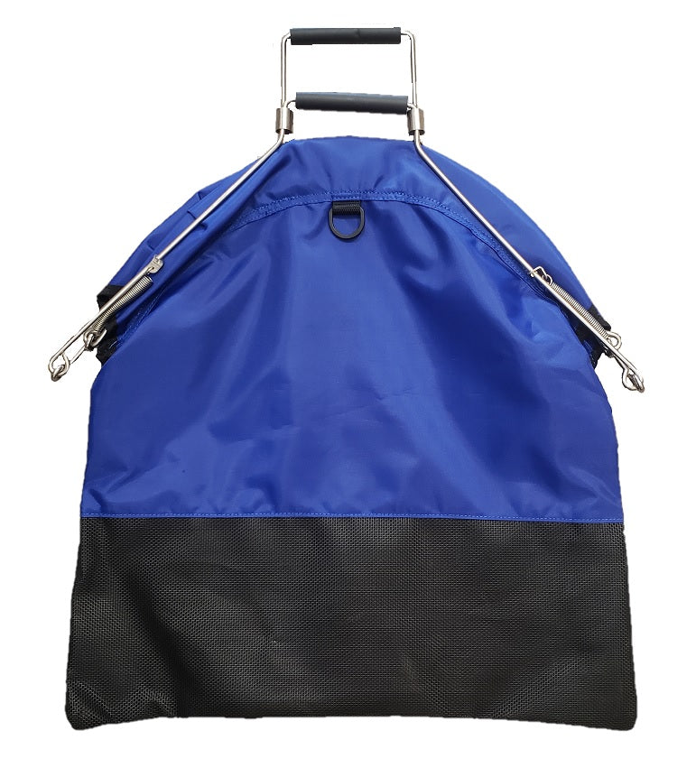 Spear Pro Heavy Duty One Handed Lobster Bag 20x25 Inches - Durable Blue Fishing Net for Crabbing, Shrimping & Seafood Harvesting - Perfect for Commercial & Recreational Fishing