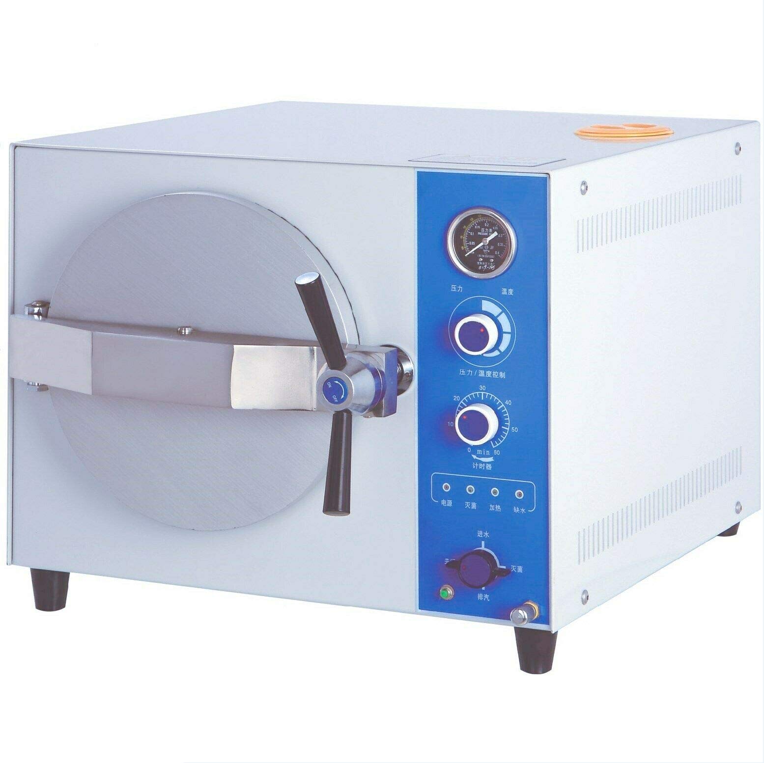 24L Autoclave Steam Sterilizer Box - Medical Sterilization Equipment TM-XB24J for Dental, Tattoo & Beauty Tools - Perfect for Clinics, Salons & Labs