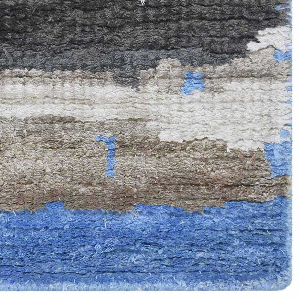 Handmade Hand Knotted Wool Rug - Soft & Durable for Living Room, Bedroom - Boho Chic Home Decor