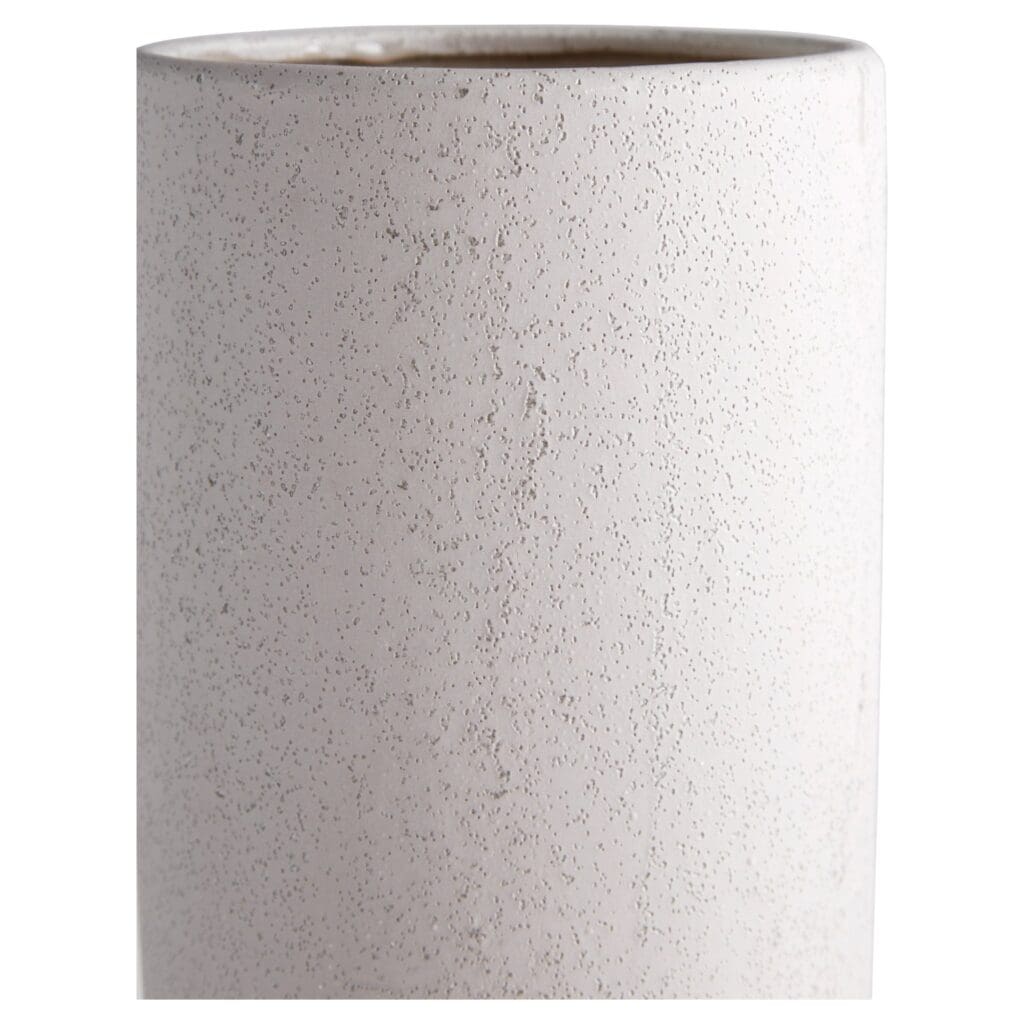 Cyan Design 11185 Clayton Vase - Medium Grey Ceramic Vase for Home Decor, Wedding Centerpiece & Floral Arrangements