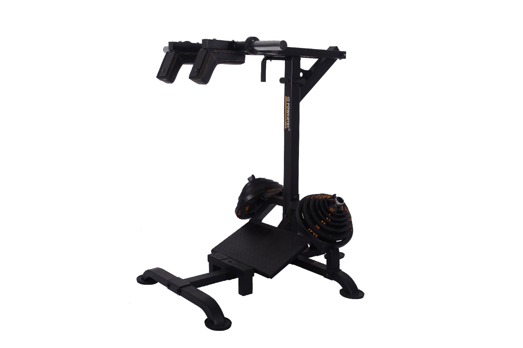 Powertec LeverGym Squat & Calf Assist Machine - Home Gym Strength Training Equipment for Leg Workouts | Perfect for Squats, Calf Raises & Lower Body Exercises
