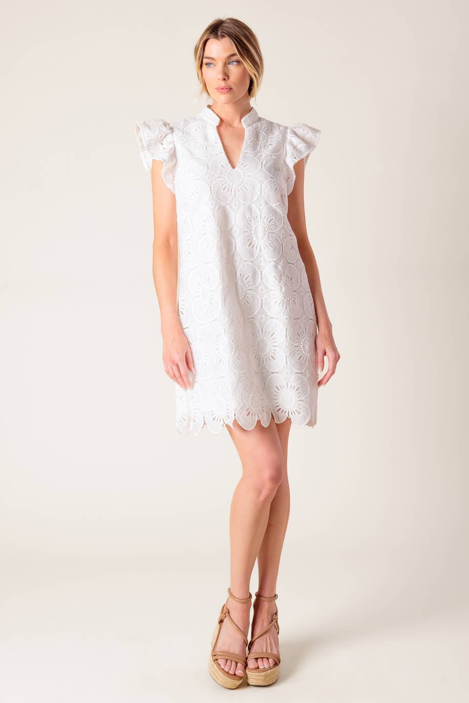 FLEETING WHISPERS Lace Mini Dress - Elegant Party & Evening Wear for Women | Perfect for Date Night, Cocktail Parties & Special Occasions