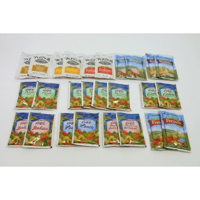 Fat Free Salad Dressing Sampler Pack - Healthy Low Calorie Vegan Salad Toppings for Weight Loss & Keto Diet - Perfect for Salads, Wraps, Sandwiches & Meal Prep