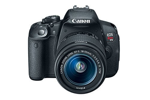 Canon EOS Rebel T5i DSLR Camera with 18-55mm Lens Kit - Professional Photography & Video Creator Bundle for Beginners, Vloggers & Content Creators | Perfect for Travel, YouTube Videos & Family Events