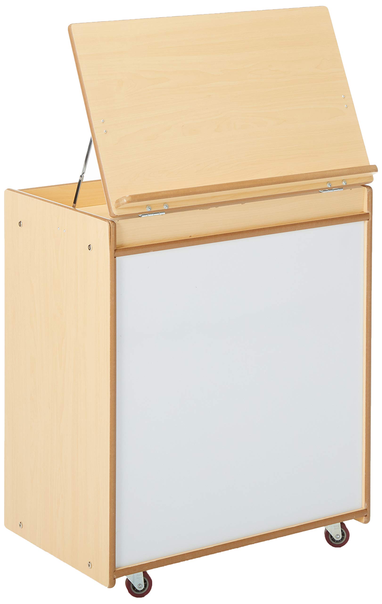 Children's Factory Value Line Big Book Display Stand - Kids Bookshelf & Storage Organizer with Dry Erase Board | Classroom Furniture for Playroom, Homeschool & Daycare | Perfect for Reading Corners & Learning Centers