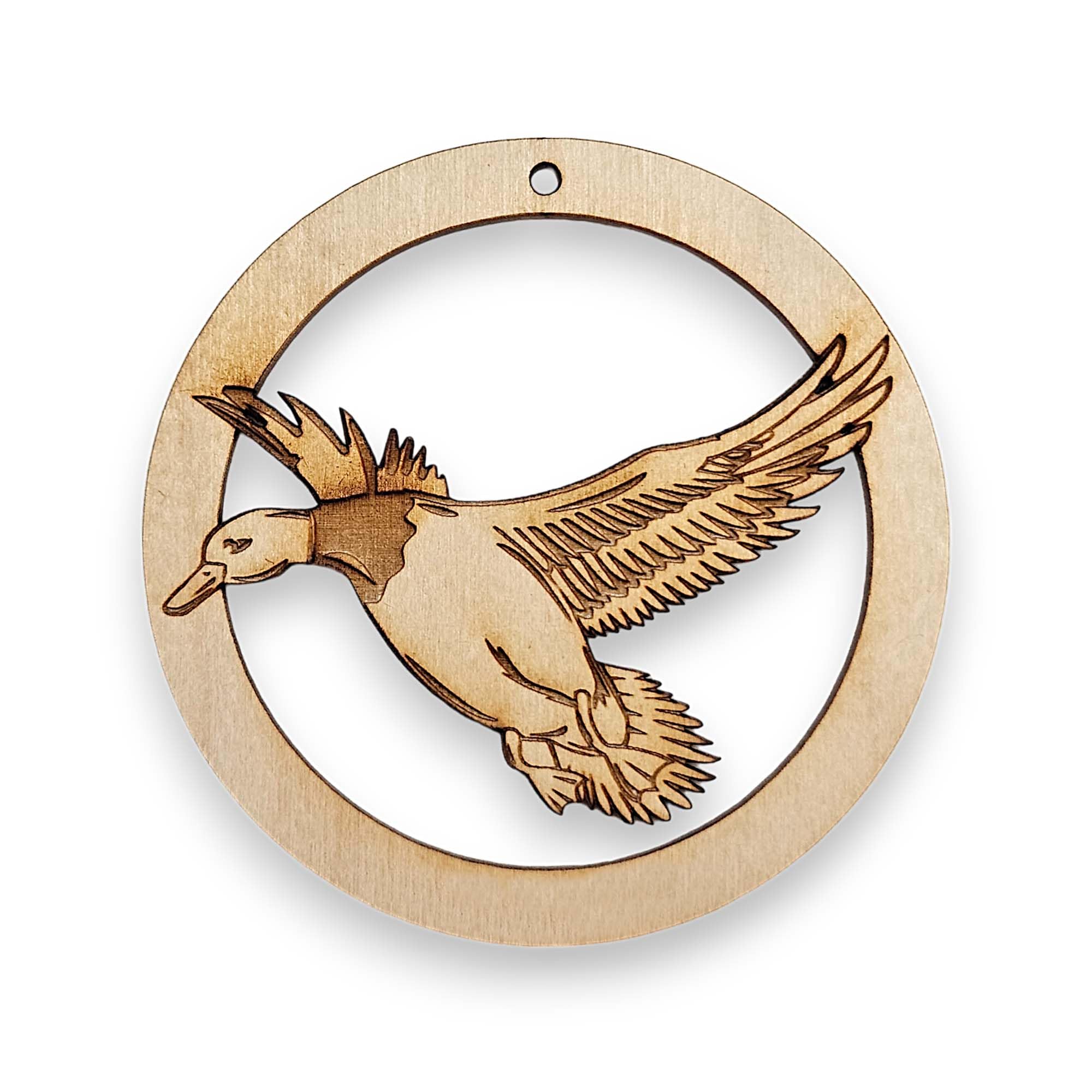 Personalized Duck Ornament for Christmas Tree - Unique Hunting Themed Gift for Duck Lovers | Perfect for Holiday Decor, Hunting Enthusiasts & Wildlife-Themed Parties