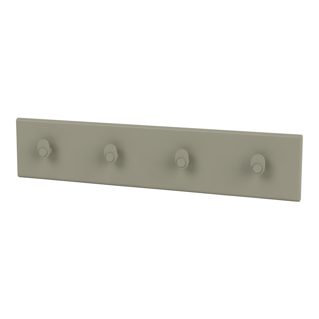 Wall Mounted Coat Rack with 4 Hooks - Space Saving Entryway Organizer for Hats, Scarves, Bags & Jackets - Perfect for Hallway, Bedroom or Closet Storage