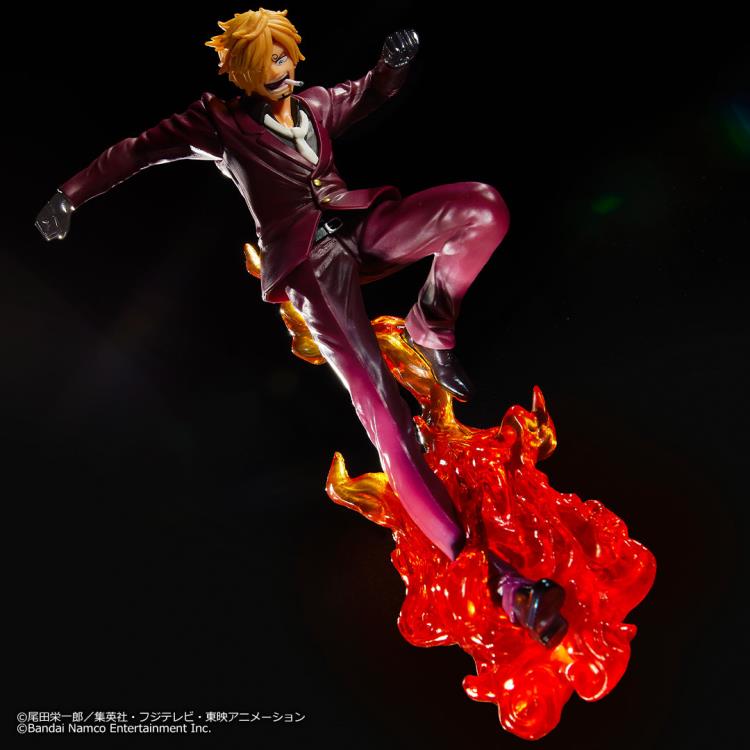 Bandai Ichibansho One Piece Sanji Statue - Signs of the High King - Anime Collectible Figure for Display & Decor | Perfect for Anime Fans, Home Office, and Gift Giving