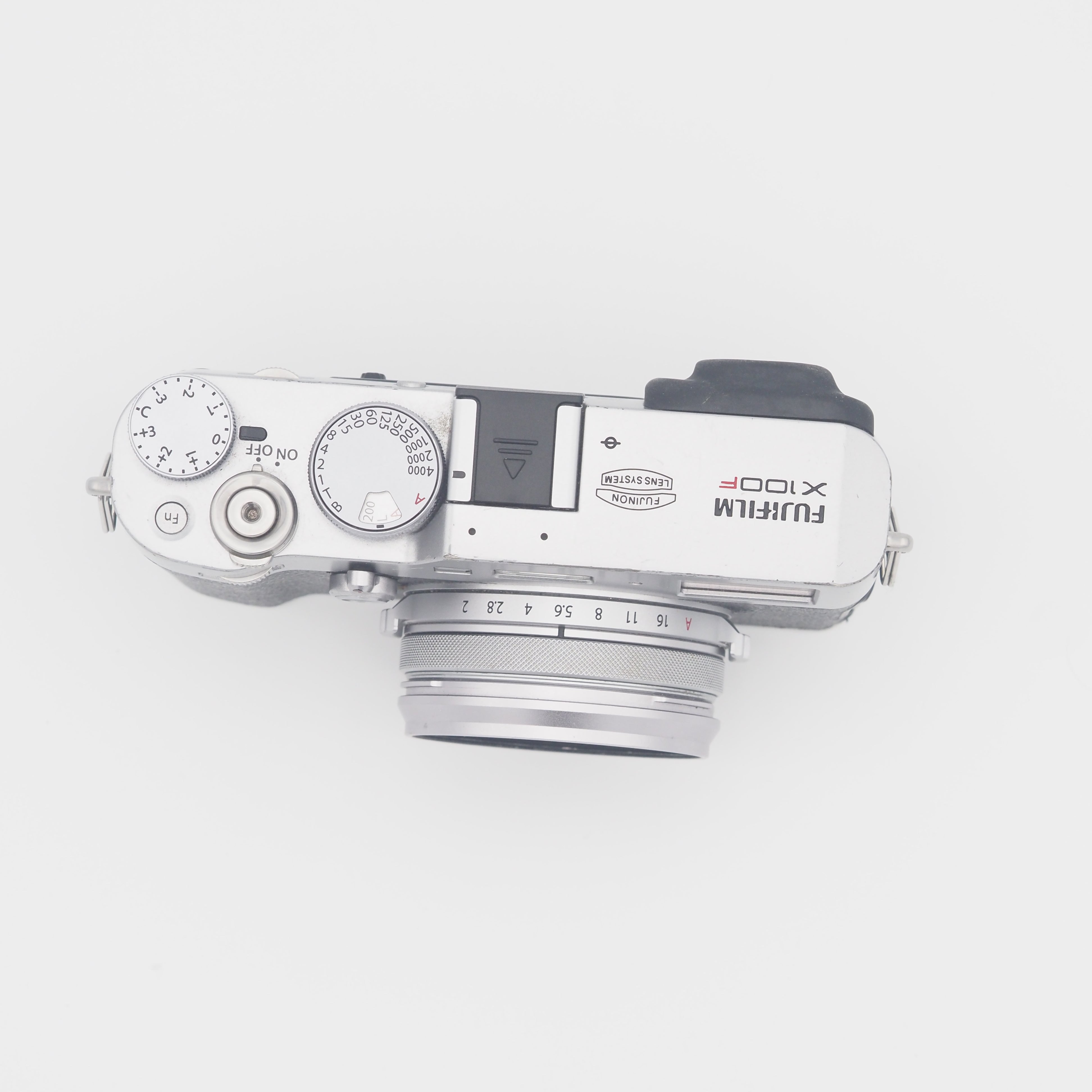 FUJIFILM X100F Digital Camera 24.3MP APS-C Sensor - Silver (Used/Pre-Owned) | Compact Travel & Street Photography Camera for Professionals & Enthusiasts