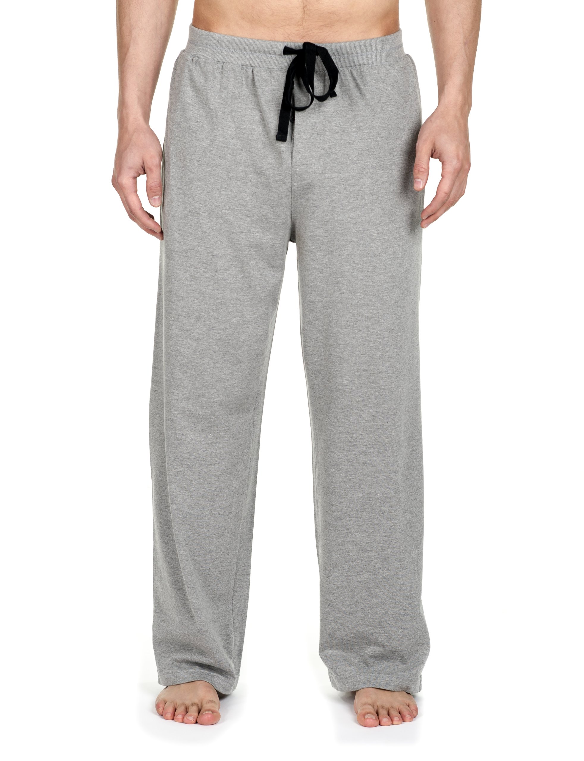 Premium Men's Knit Lounge & Sleep Pants - Soft Comfortable Relaxing Pajama Bottoms for Home, Travel & Lounging
