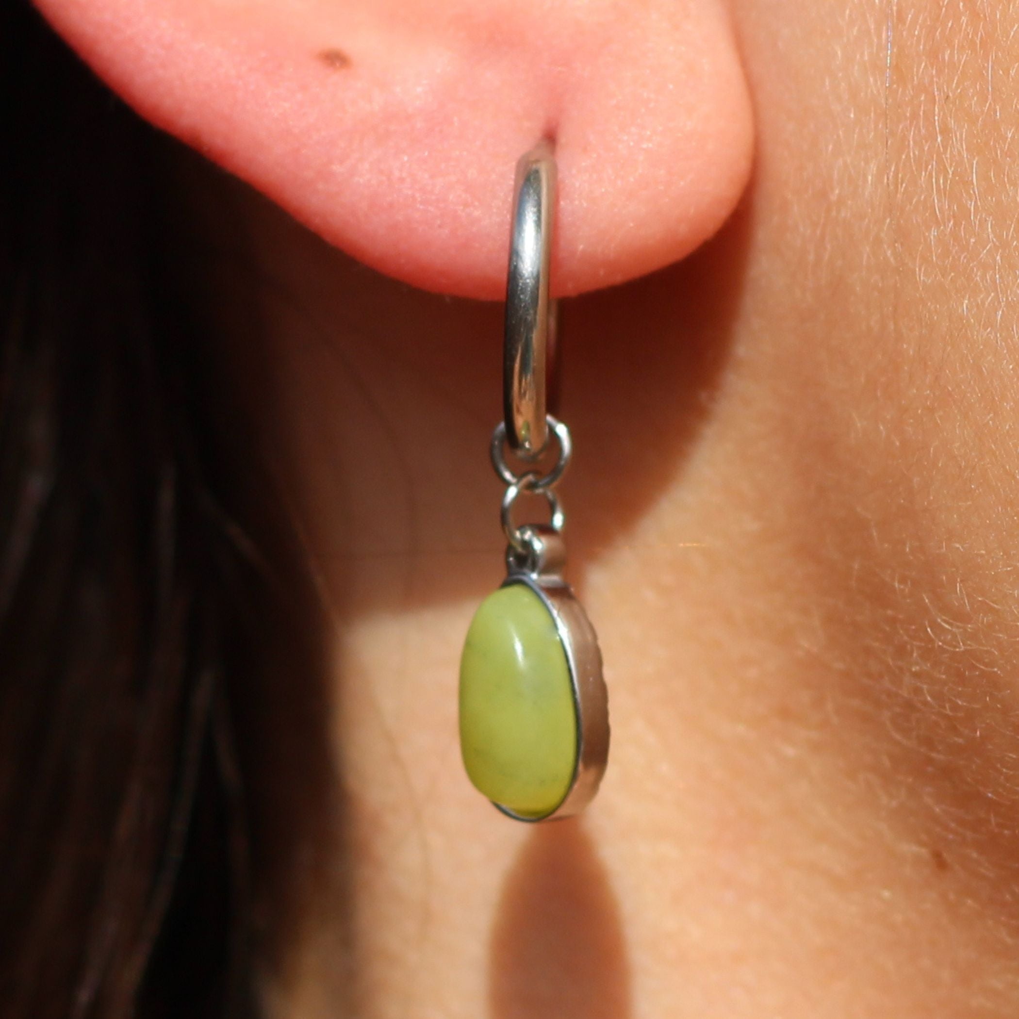 Lemon Quartz Drop Earrings for Women - Natural Gemstone Dangle Earrings | Elegant Jewelry Gift for Birthday, Wedding & Party