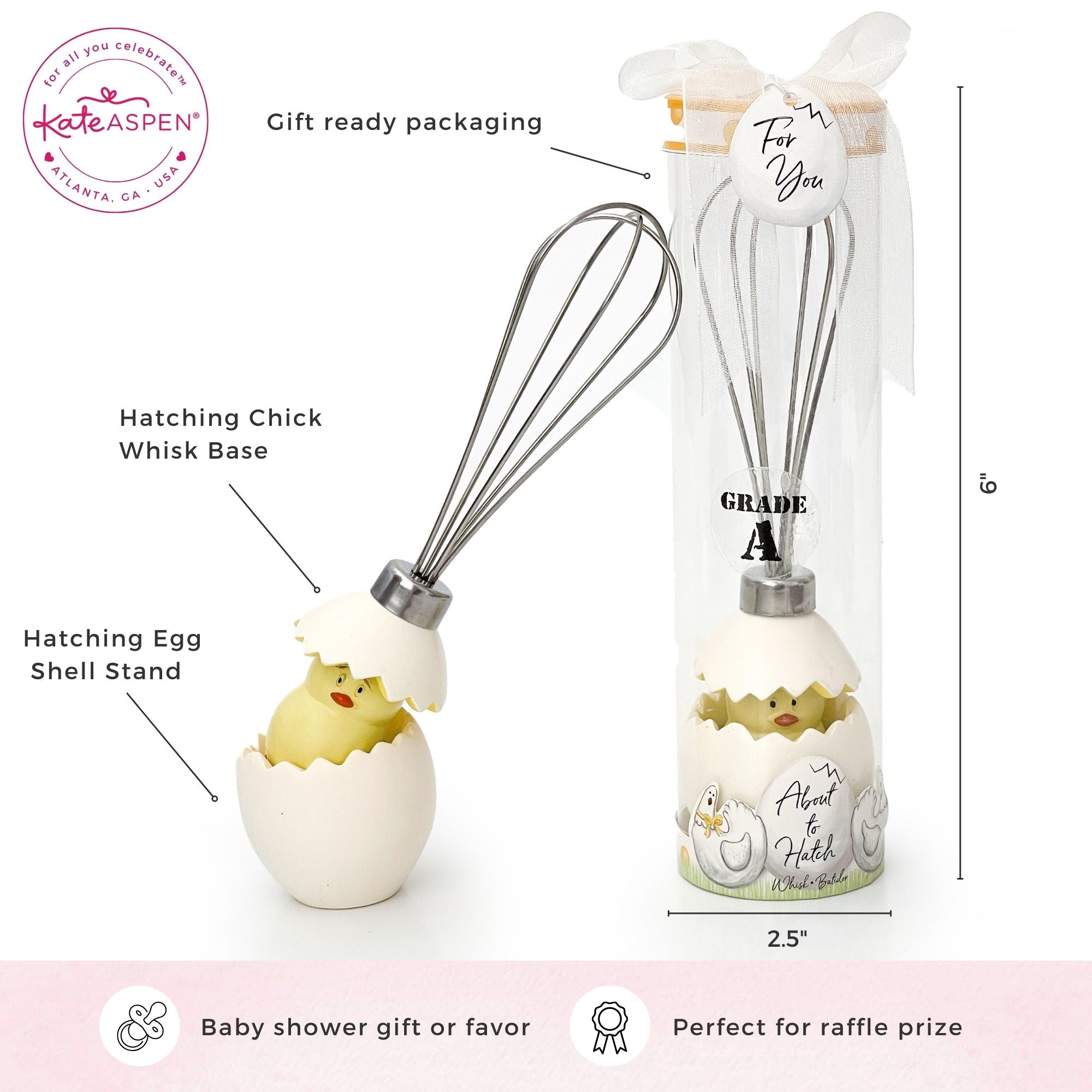 Premium Stainless Steel Egg Whisk - Heavy Duty Kitchen Hand Mixer for Baking, Cooking & Whipping Cream - Perfect for Eggs, Pancakes, Cake Batter & Desserts