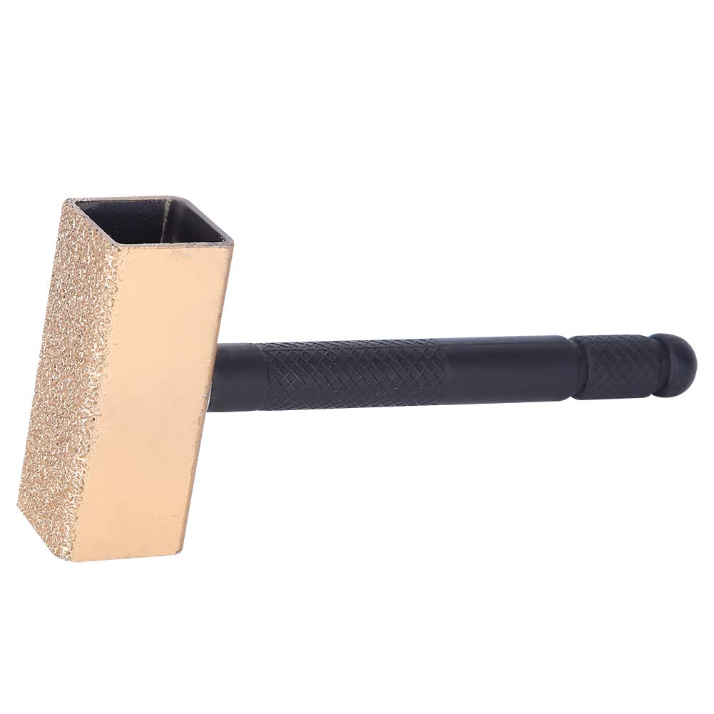Portable Grinding Stone Dresser - Anti-Slip Handle Wheel Abrasive Dressing Tool for Metal, Concrete & Woodworking (Large 101302) - Perfect for Workshop, Construction & DIY Projects