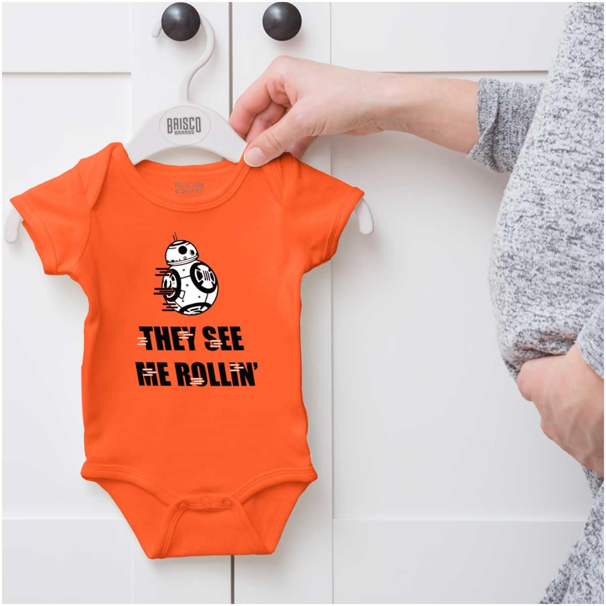 Brisco Brands Space Robot Galaxy Baby Romper - Cute Unisex Astronaut Bodysuit for Boys & Girls | Perfect for Space-Themed Birthday Parties & Photo Shoots