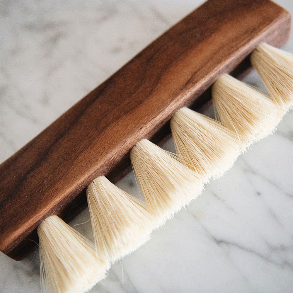 Premium Large Wooden Counter Brush No. MT0931 - Natural Wood Kitchen Cleaning Brush for Countertops, Sinks, and Stovetops - Perfect for Daily Kitchen Cleaning and Maintenance