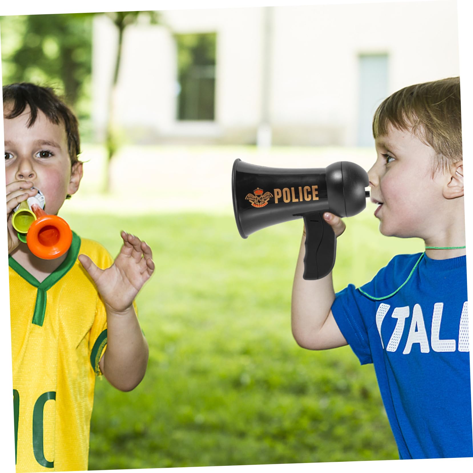 Happyyami Kids Musical Trumpet Toy - Fun & Safe Children's Toy Trumpet with Speaker for Dress-Up & Playtime | Perfect for Birthday Gifts, Preschool Learning & Music Exploration
