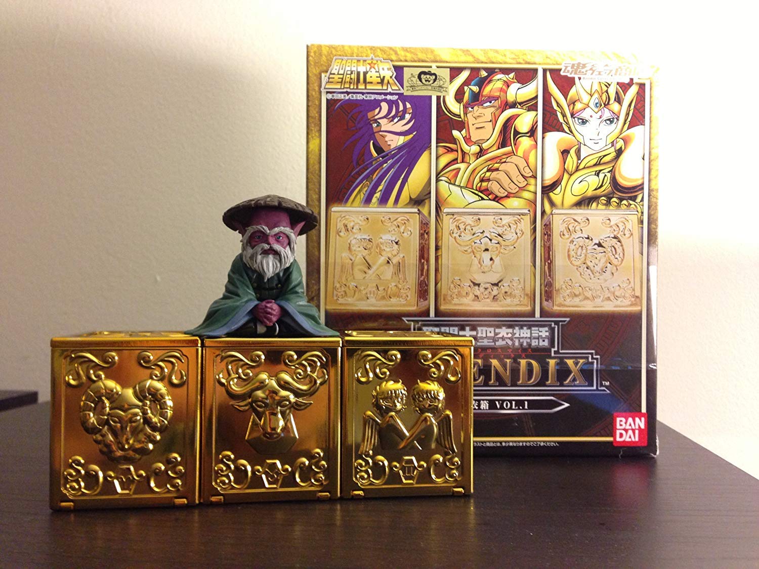 Saint Seiya Appendix Gold Cloth Pandora Box Vol.1 - Anime Collectible Figure Set for Display & Gifts | Perfect for Fans, Home Decor, and Cosplay Events