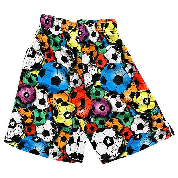 Men's Flowsport Soccer Shorts - Lightweight Breathable Quick-Dry Athletic Shorts for Soccer Training & Matches | Perfect for Running, Gym Workouts & Casual Wear