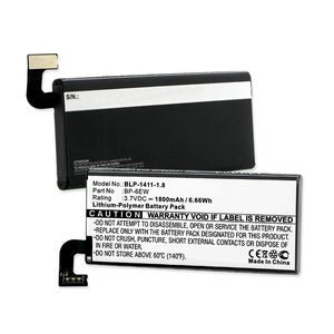 Original Nokia Lumia 900 BP-6EW Replacement Battery - High Capacity 1830mAh Li-ion Cell - Perfect for Smartphone Repair & Extended Usage