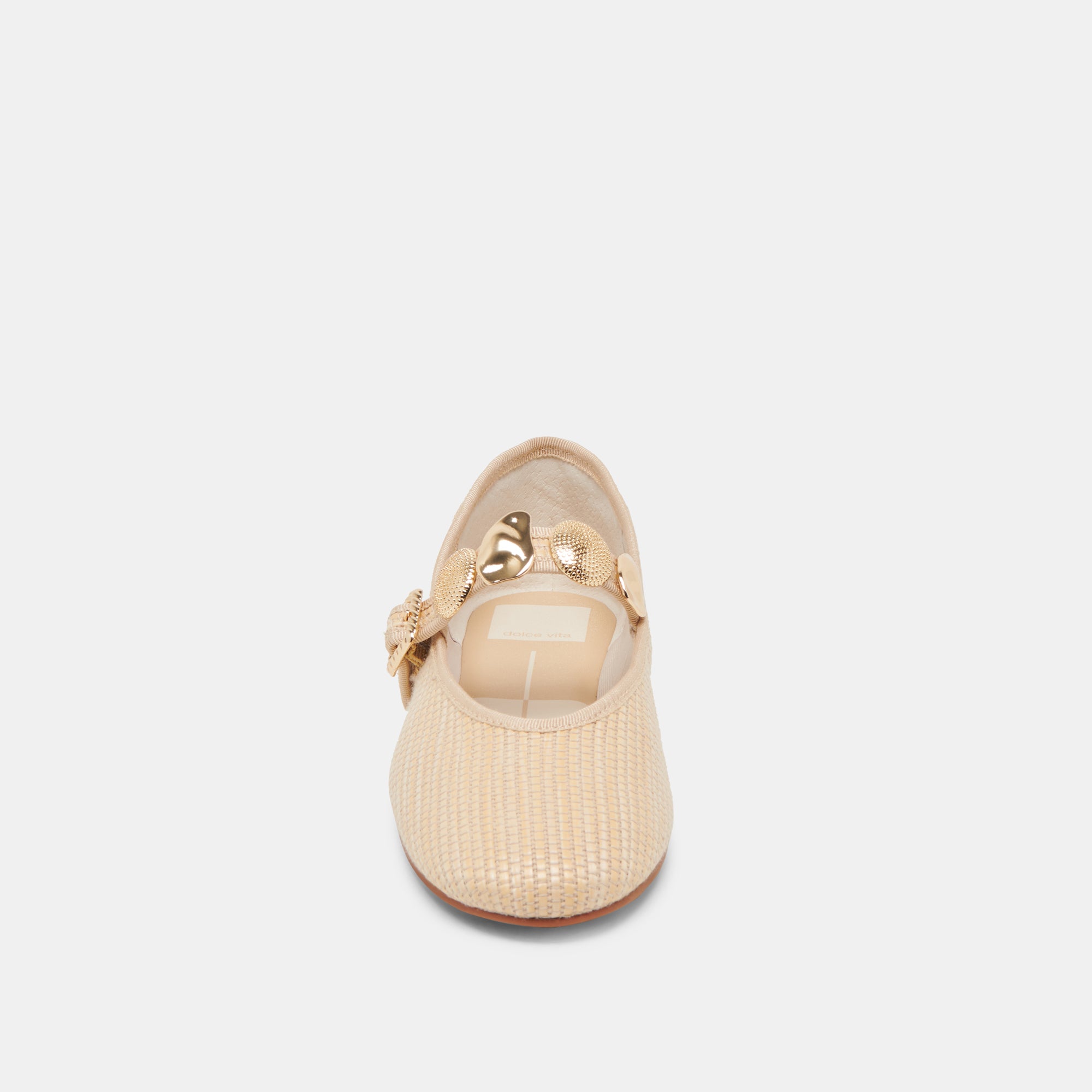 RELAN Women's Ballet Flats - Lightweight Natural Raffia Comfortable Slip-On Shoes for Casual Wear, Work & Travel