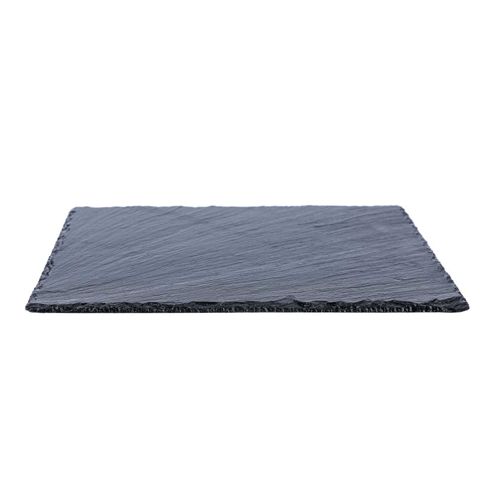 Natural Slate Cheese Board - Charcuterie Serving Platter for Appetizers, Cheese, Desserts, Tapas & Sushi | Perfect for Dinner Parties, Wine Tastings & Charcuterie Spreads