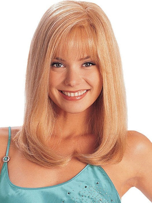 Amber Human Hair Wig with Mono Top - Natural Look & Comfortable Fit for Daily Wear, Cosplay, and Special Occasions