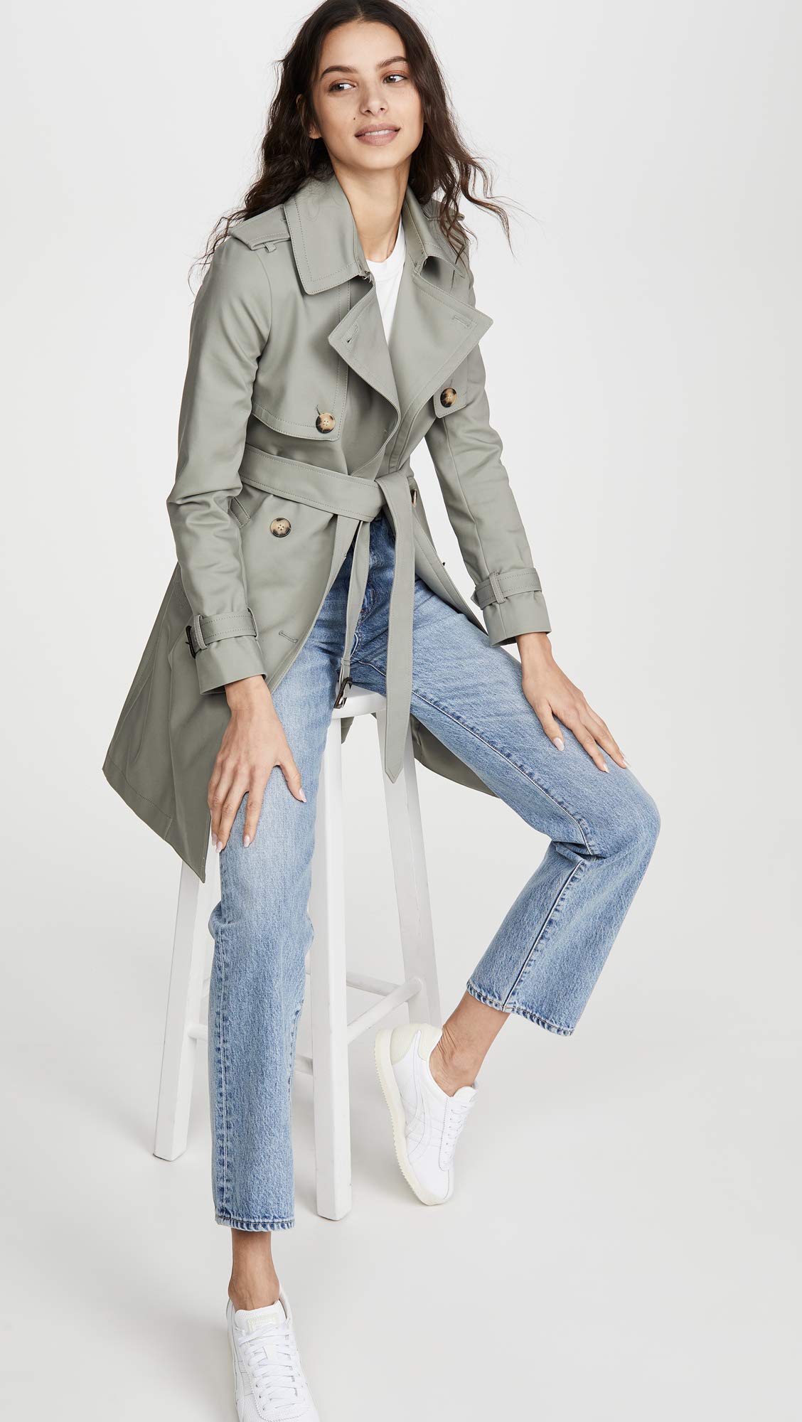 Women's High Waist Skinny Jeans - Classic London Style Denim Pants for Casual & Office Wear
