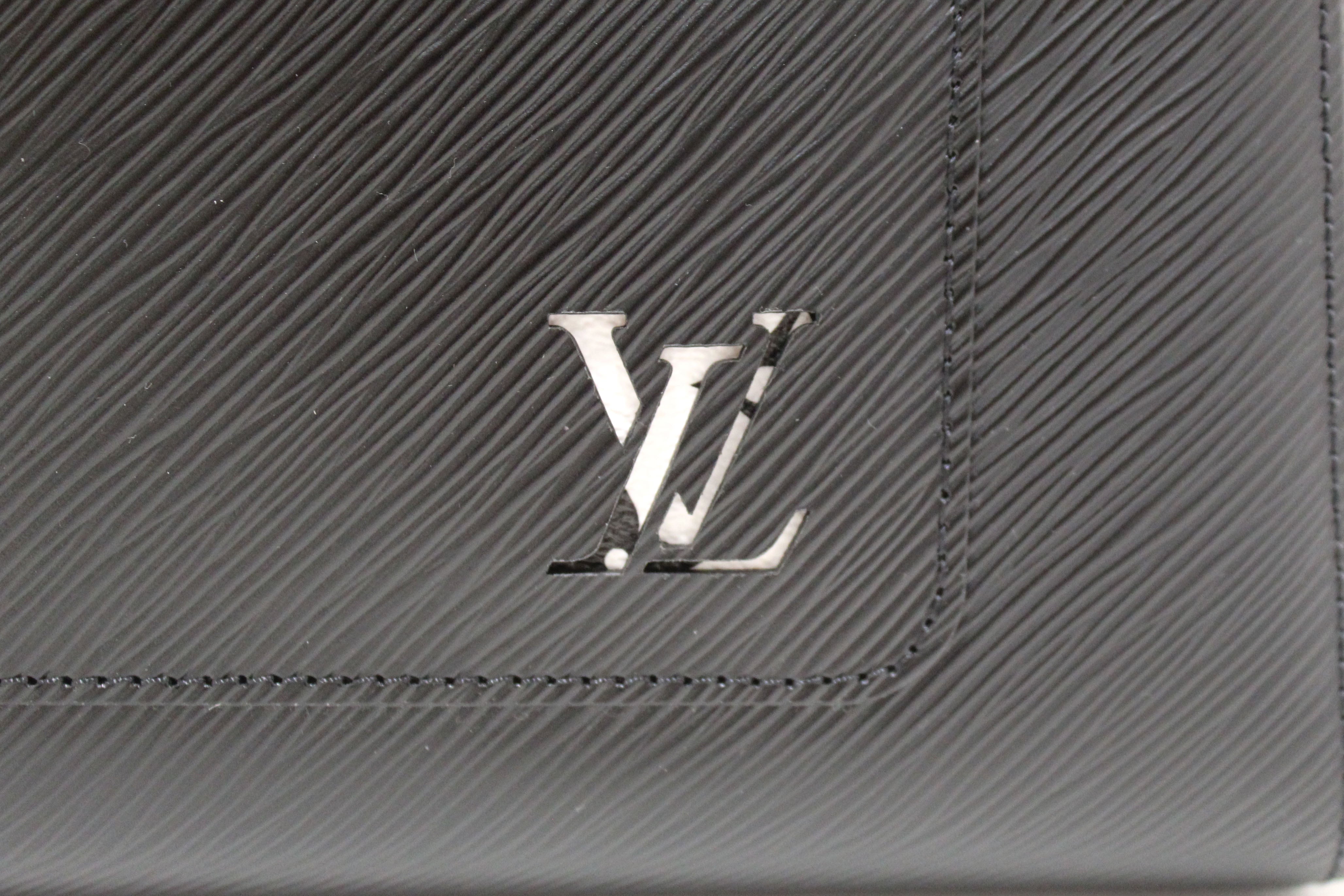 Authentic Louis Vuitton Black Epi Leather Marelle Tote BB Shoulder Bag - Luxury Designer Handbag for Women, Perfect for Work, Travel & Everyday Use