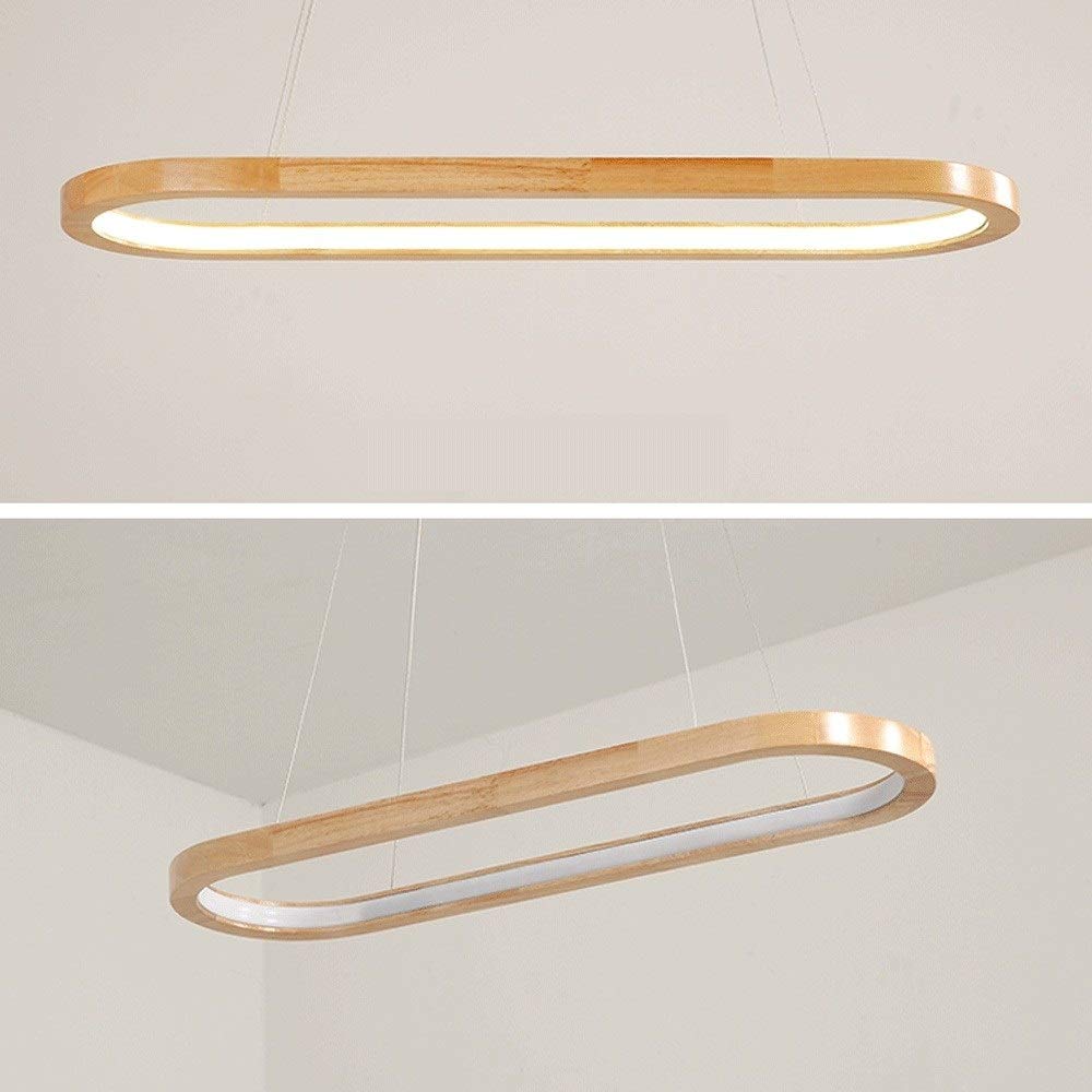 Modern Nordic Style LED Chandelier - Solid Wood Restaurant Pendant Light, Energy Efficient Ceiling Lamp for Bar, Study, Dining Room (A++ Energy Class) | Perfect for Home Decor, Office Lighting & Commercial Spaces