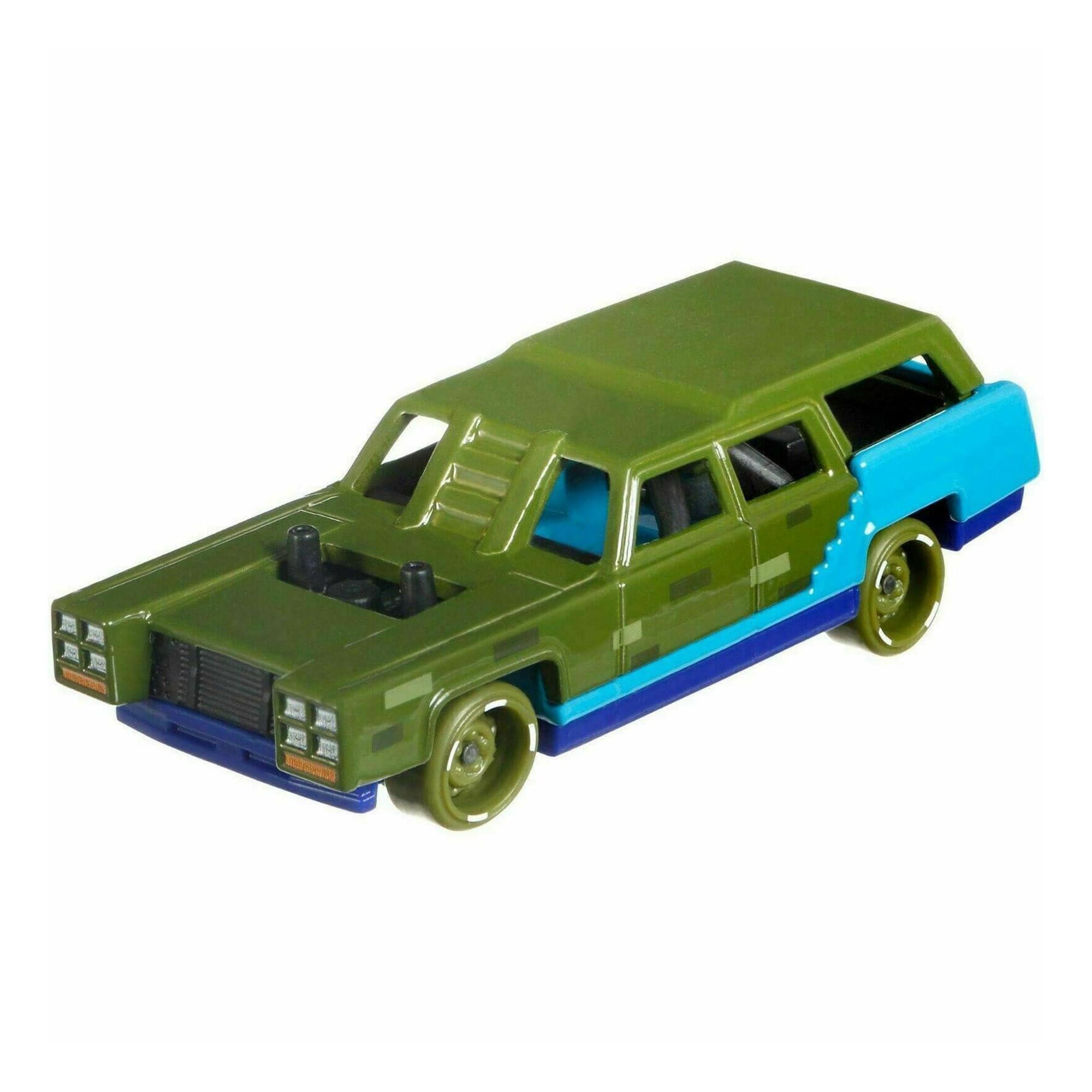 Hot Wheels 2020 Minecraft Zombie Vehicle Die-Cast Car - Official Gaming Character Collectible Toy for Kids & Adults - Perfect for Playtime, Display & Gift Giving