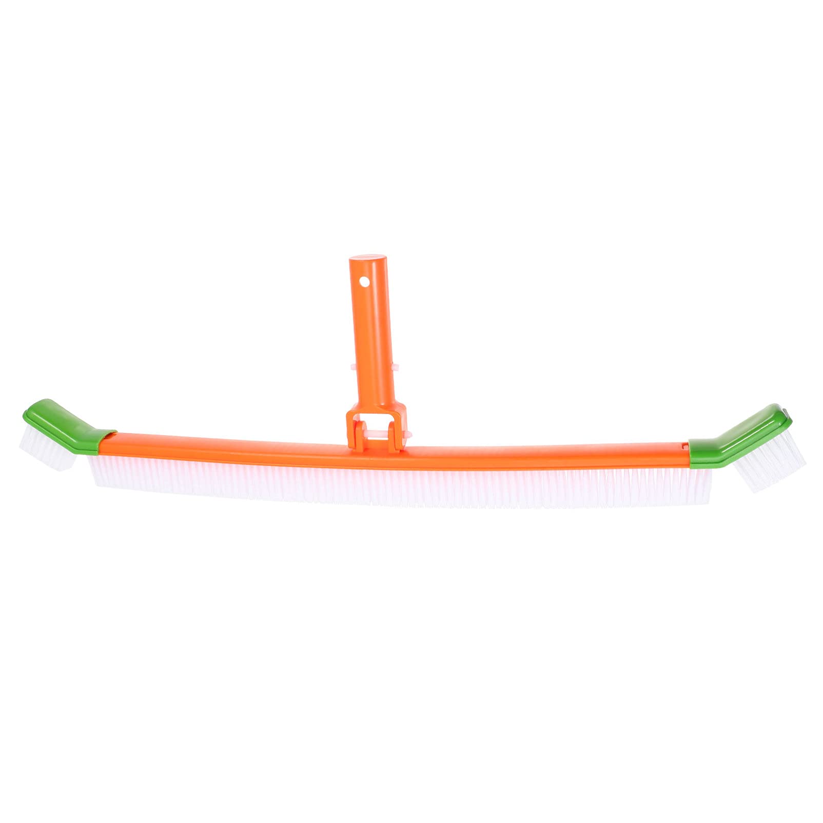 Yardwe 1Pc Aluminum Pool Brush - Heavy Duty Swimming Pool Cleaning Tool for Walls & Floor - Perfect for Inground & Above Ground Pools - Pool Maintenance Accessories