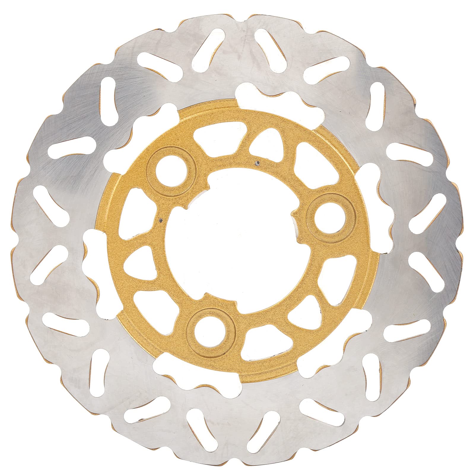 High-Performance Steel Alloy Motorcycle Disc Brake - Hydraulic Front Brake Disc Replacement for Honda Monkey Z50 & Z50R - Durable Braking for Street Riding & Off-Road Adventures