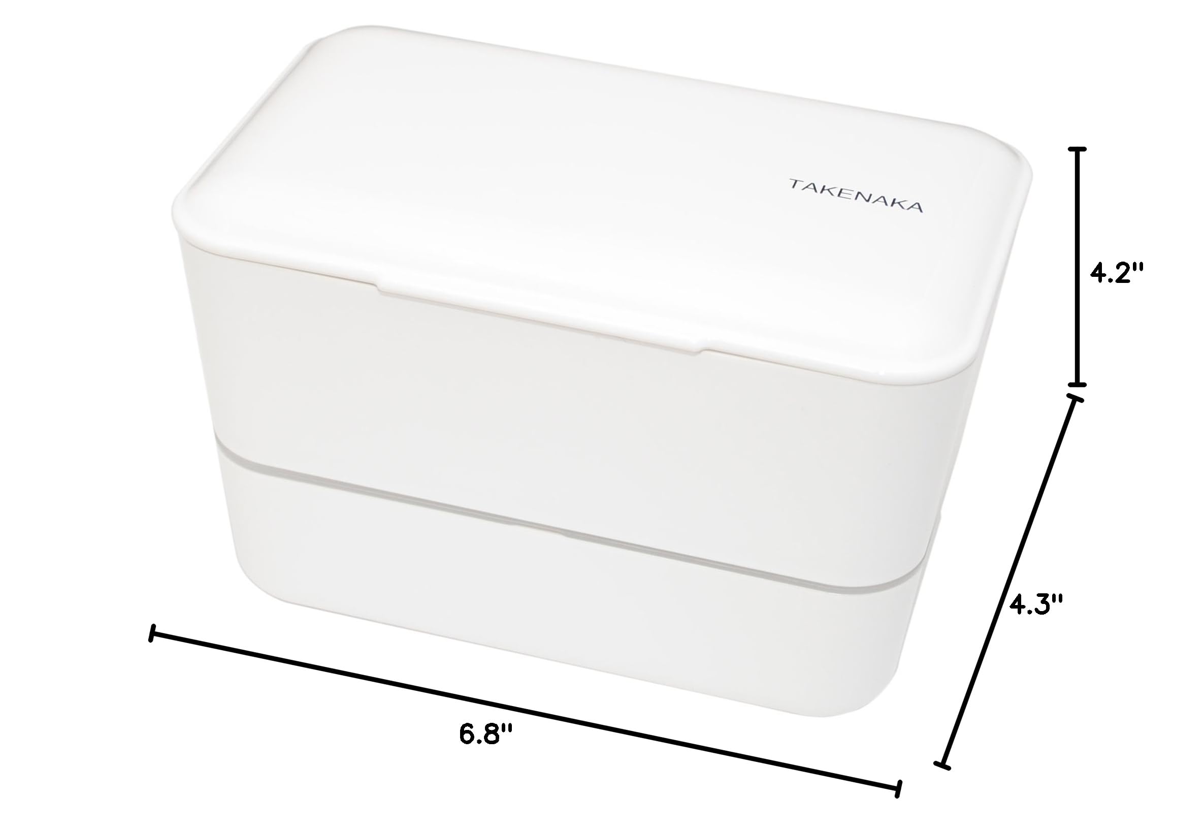 Premium Japanese TAKENAKA Bento Box - Expandable Double-Layer Lunch Container for Adults & Kids - Ideal for Office, School, Picnics & Meal Prep
