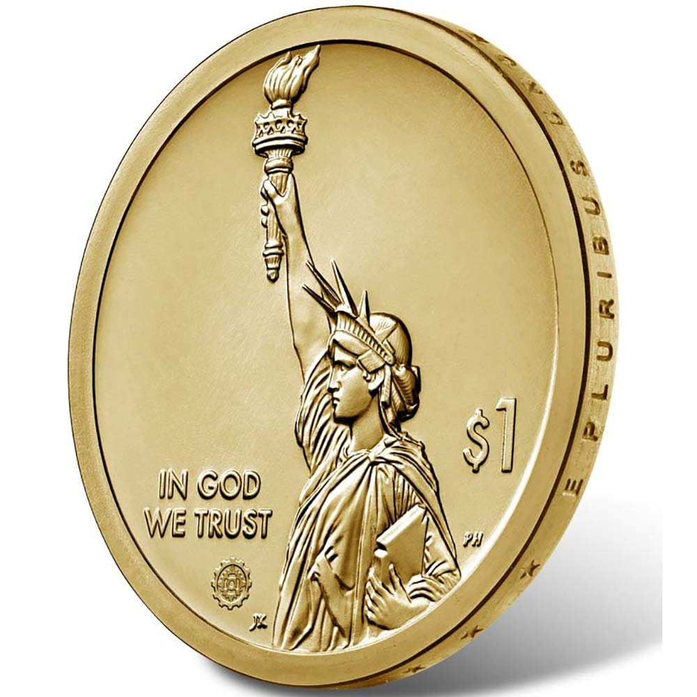 2020 P American Innovation 4 Coin Set - $1 Uncirculated Coins from Philadelphia Mint | US Dollar Coin Collection for Investors & Gift Giving