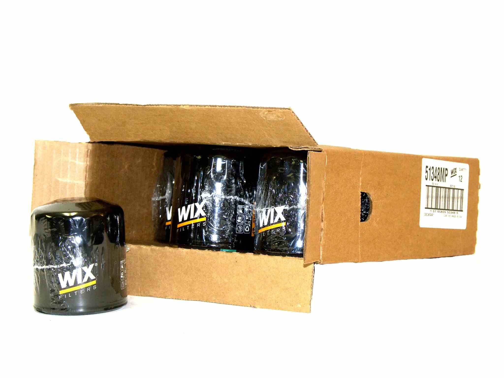 Wix Filters 51348MP Master Carton (12 Pack) - Premium Oil Filter for Cars, Trucks & SUVs - Heavy Duty Protection & Smooth Engine Performance