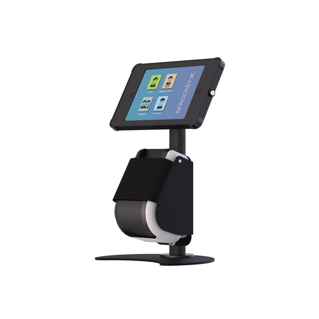 SPROCKET X Integrated Desk for iPad 10.2 - Adjustable Stand with Built-in Storage | Perfect for Home Office, Study & Workspace Organization