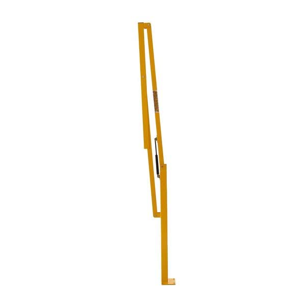 12' Guardian Folding Dock Door Gate - Heavy Duty Safety Barrier for Warehouses & Loading Docks | Secure Entryway Protection for Industrial & Commercial Use