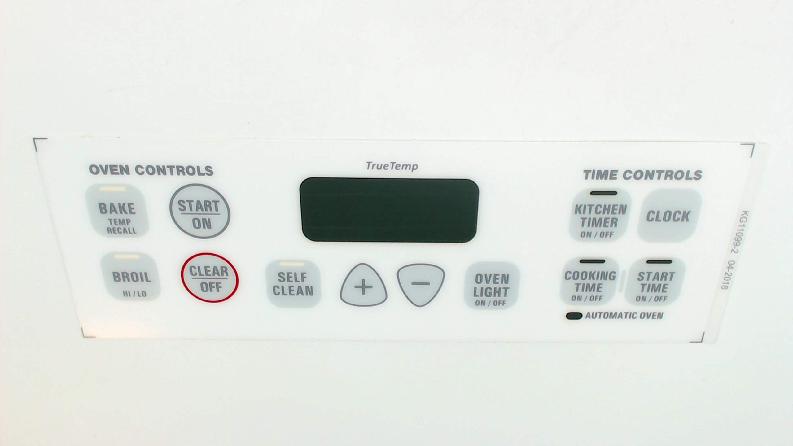 GE Stove Oven Range Overlay Replacement - Compatible with Multiple GE Models | Durable Heat-Resistant Cover for Cooking & Baking