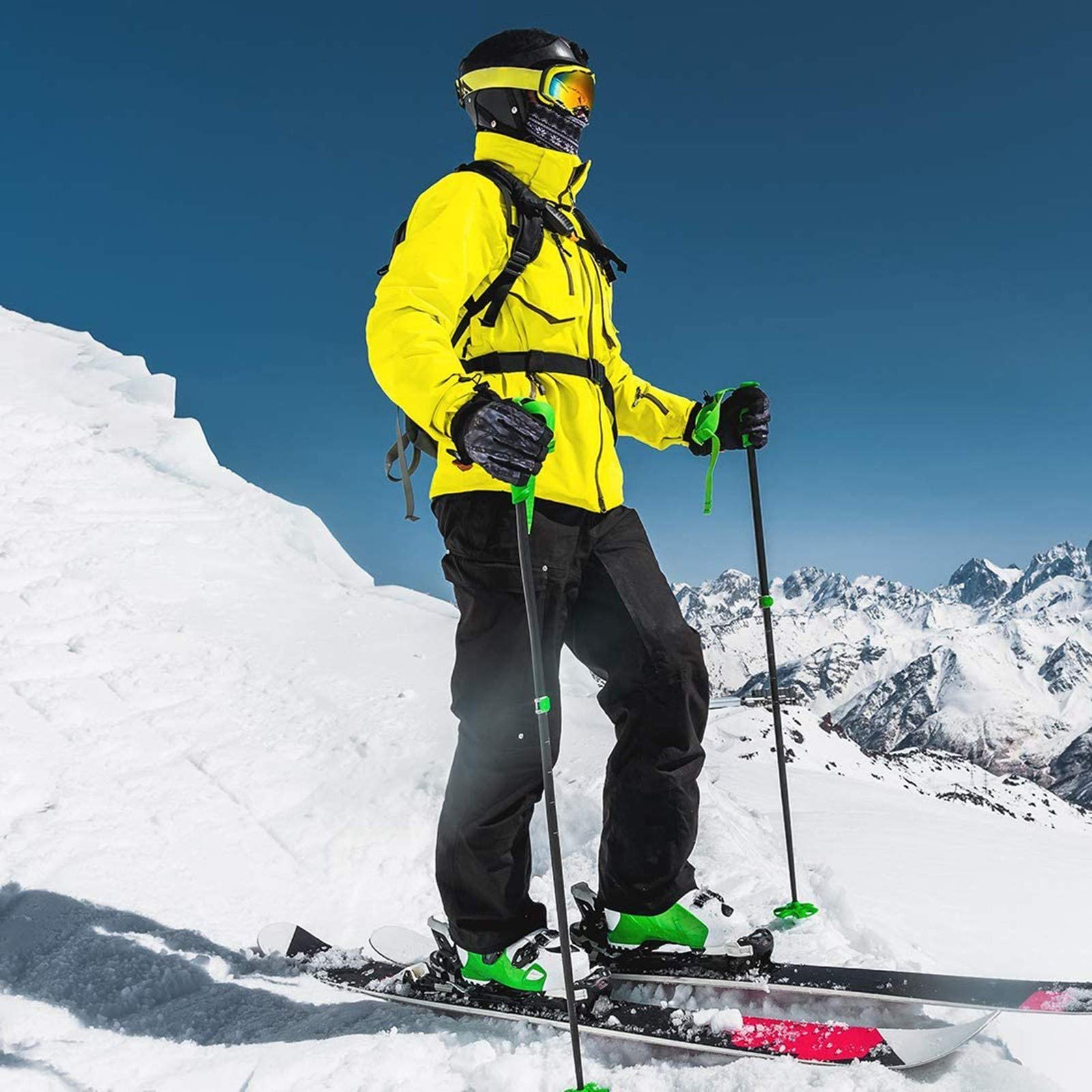 Maryia Winter Snow Ski Bib Pants - Windproof Waterproof Insulated Snowboarding Overalls with Stretch & Breathable Fabric for Men & Women - Perfect for Skiing, Snowboarding & Cold Weather Outdoor Activities