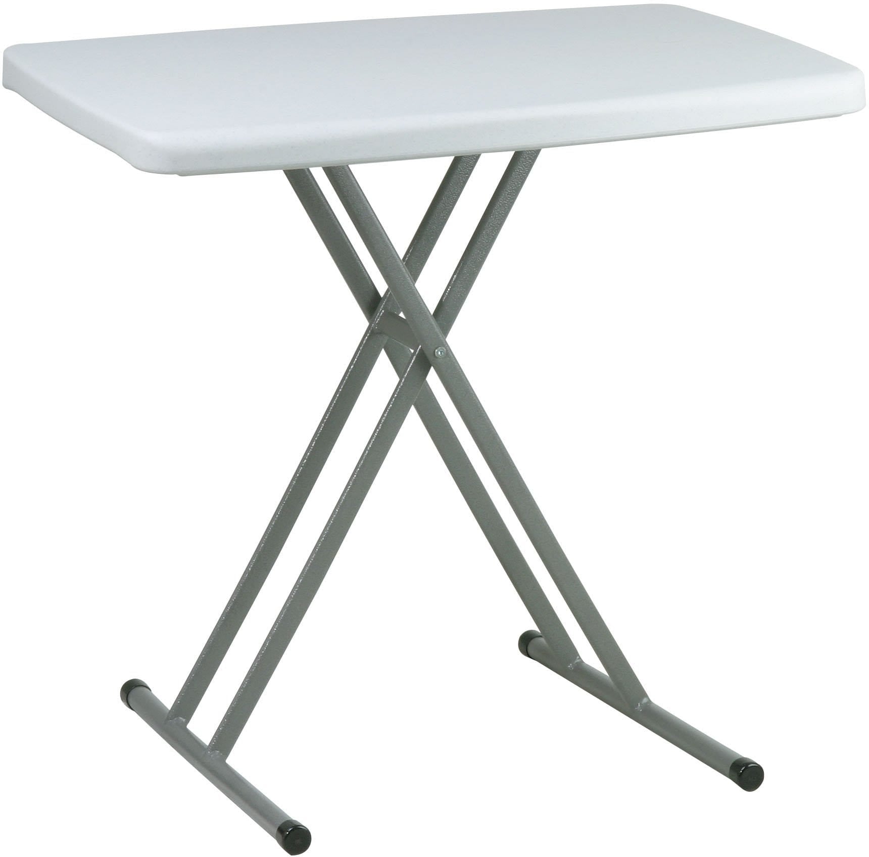 Office Star Work Smart™ Personal Tray Table - Set of 4 Portable Laptop Desks [BT244] | Perfect for Home Office, Bed, Couch & Small Space Working