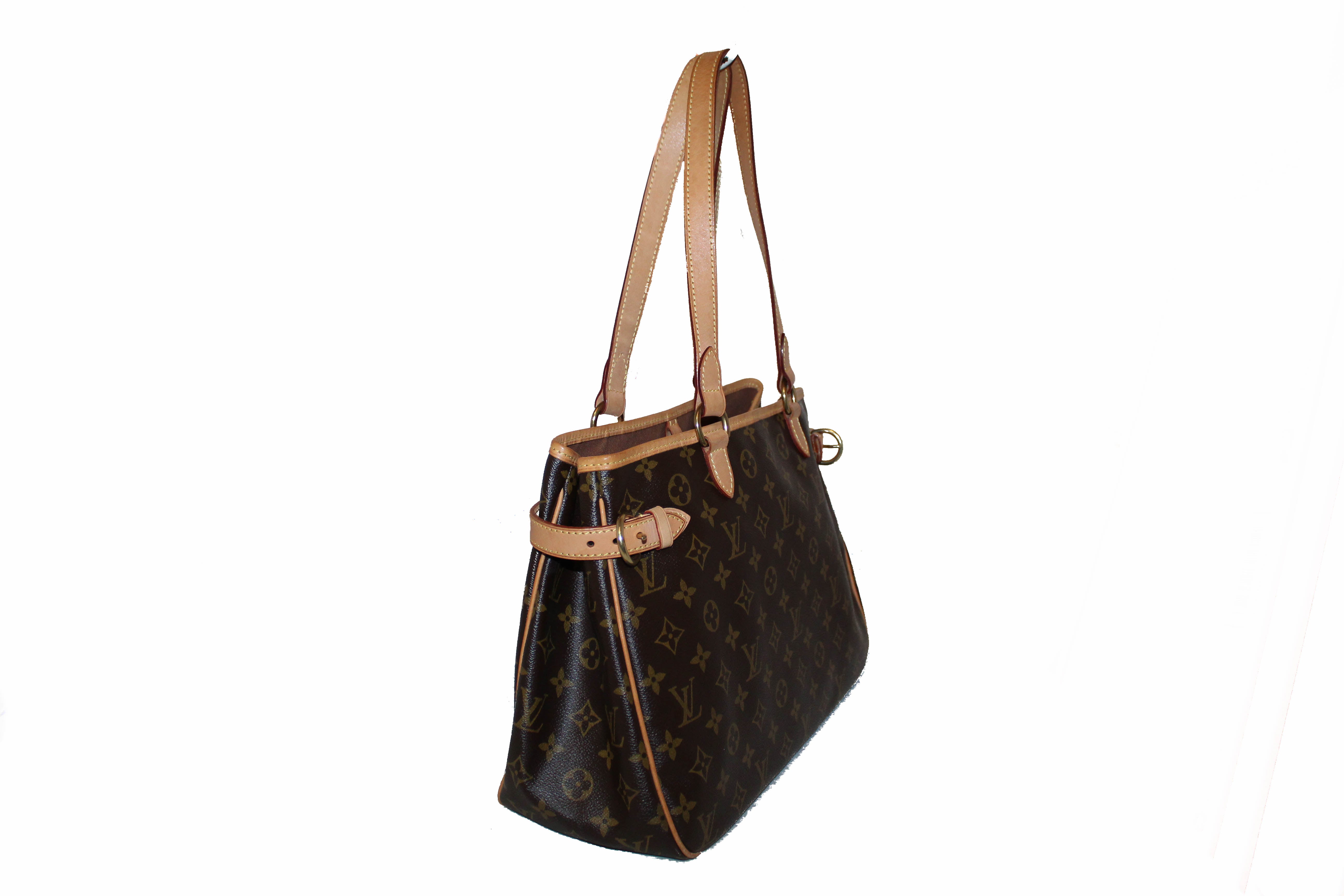 Authentic Louis Vuitton Monogram Batignolles Tote Bag - Luxury Designer Shoulder Bag for Women, Perfect for Work, Travel & Everyday Use