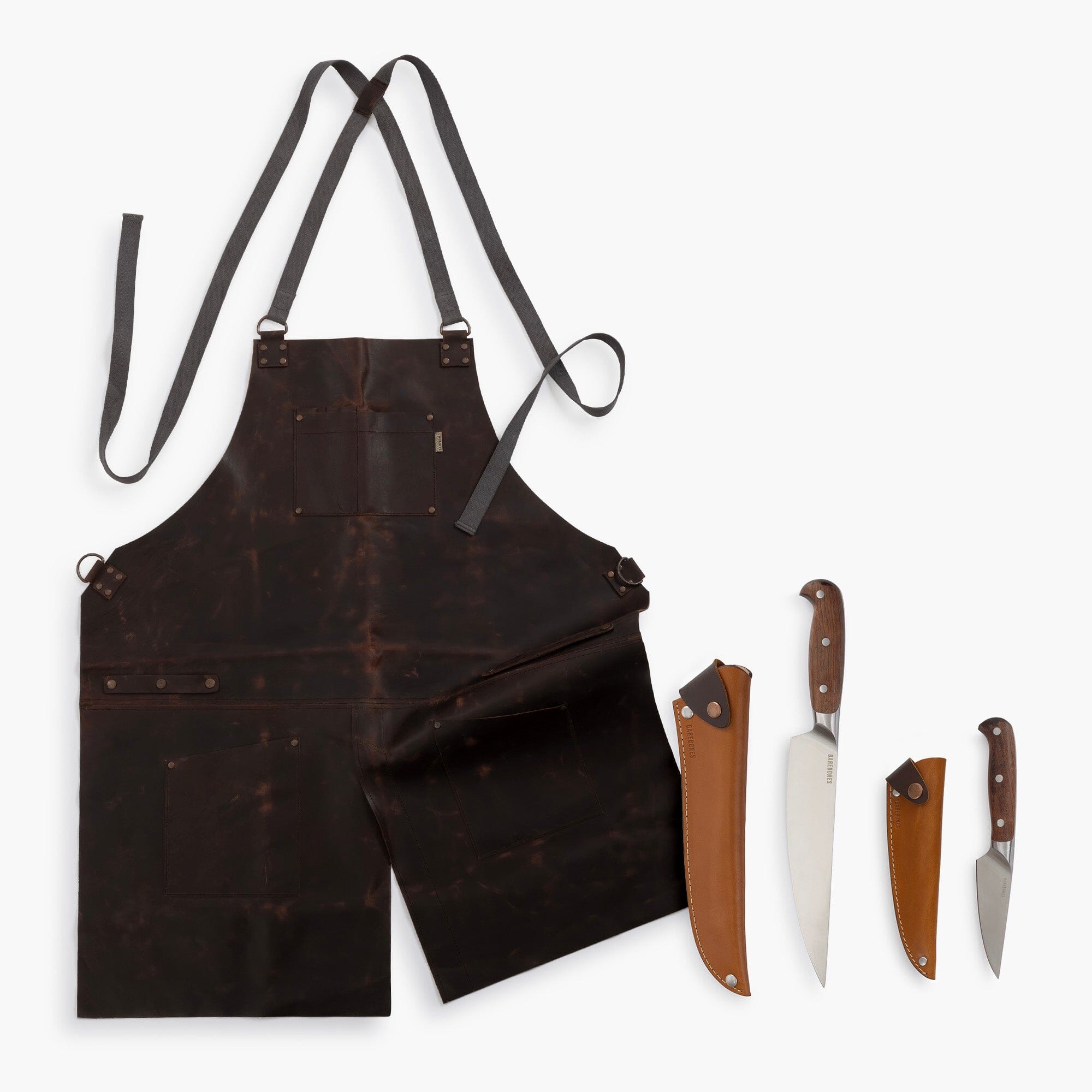 Premium Chef's Knife Set - 6-Piece High-Quality Kitchen Knives with Wooden Block - Perfect for Home Cooking, Professional Chefs & Culinary Enthusiasts