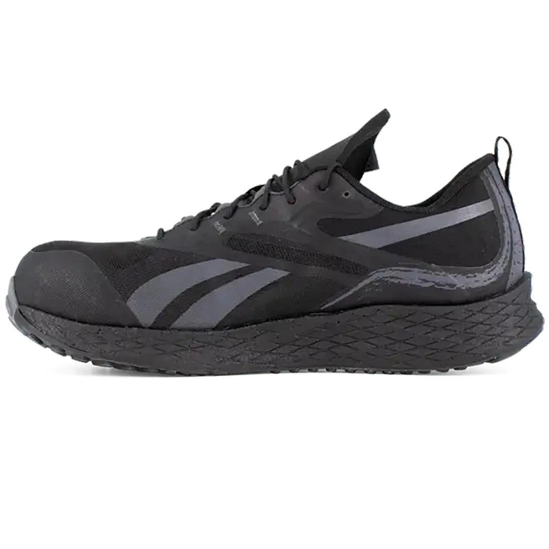 Skechers Floatride Energy 3 Adventure Composite Toe Work Shoes for Men - Black | Lightweight & Comfortable Athletic Shoes for Construction, Warehouse & Outdoor Work