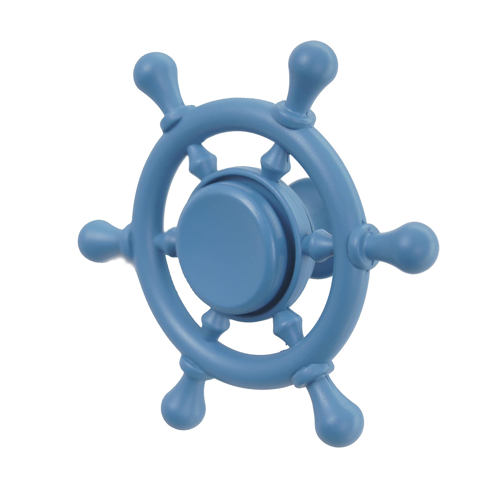 OLAYA 8-Pack Nautical Ship Rudder Knobs - Blue for Cabinets & Drawers