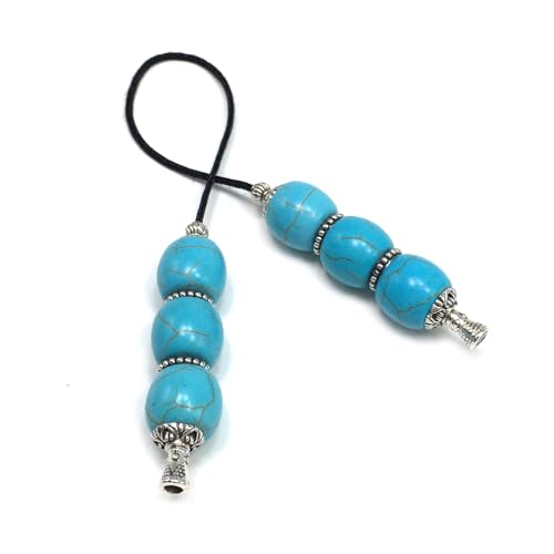 Synthetic Turquoise Column -14X14mm- Beads